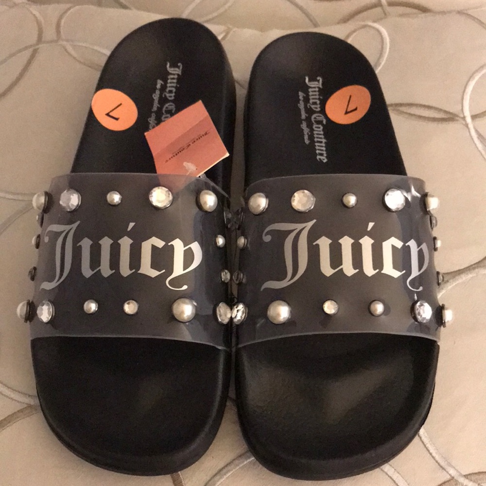 New Juicy Couture slides sandals